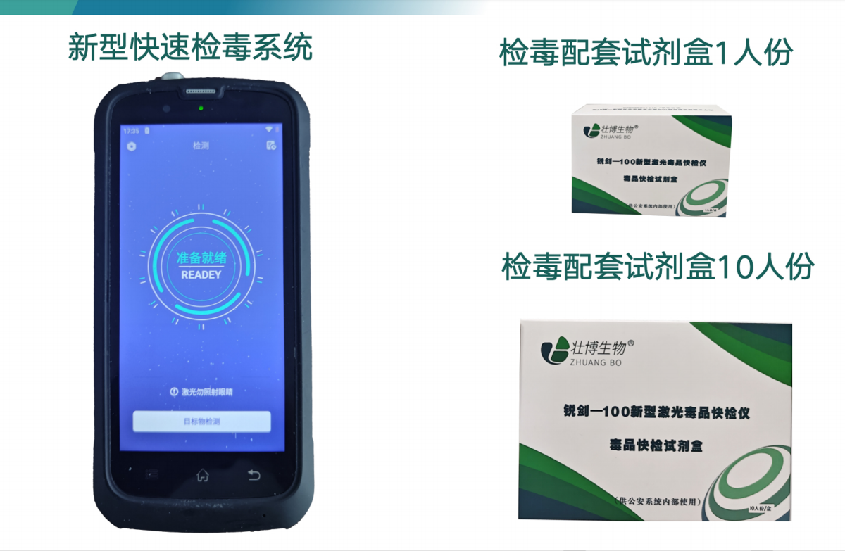 新型快速检毒配套试剂盒